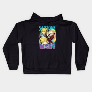 Bootleg Anime Mary Saotome Kakegurui Kids Hoodie